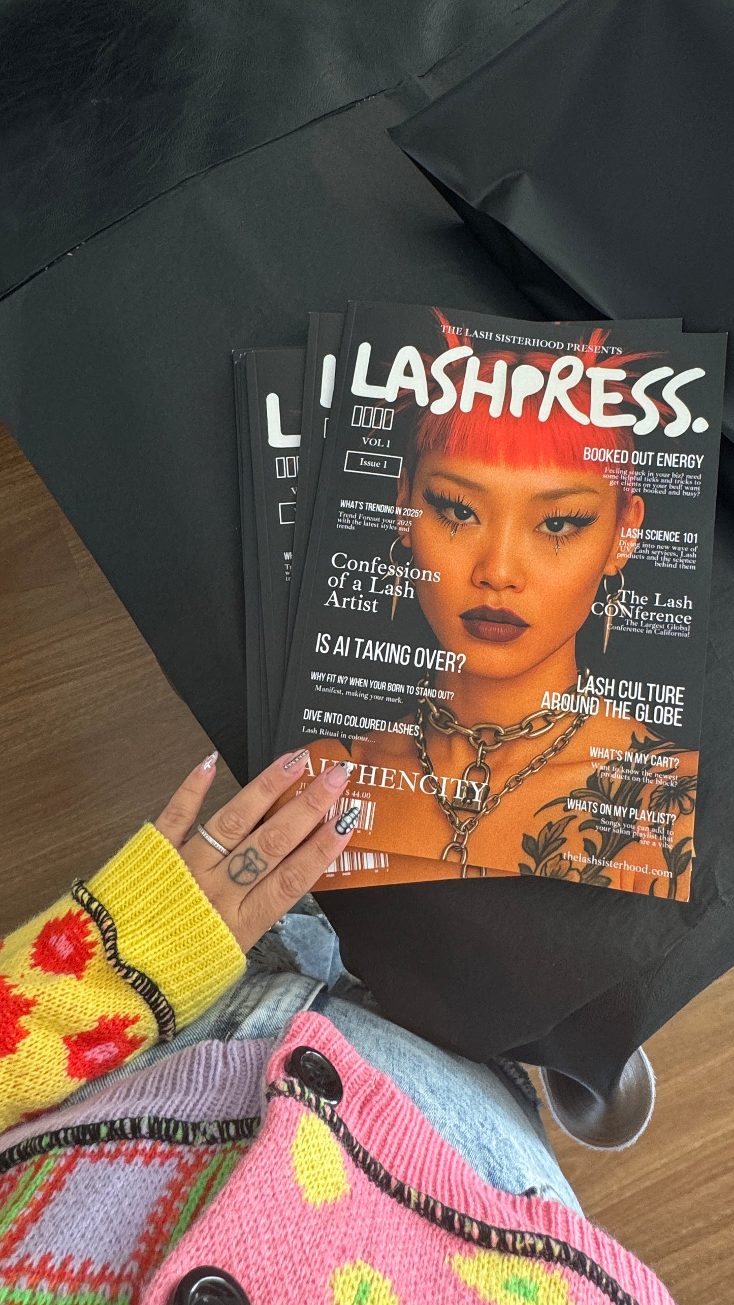 LASHPRESS Magazine – VOLUME 01: The Rise of Authenticity (Print - PHYSICAL)