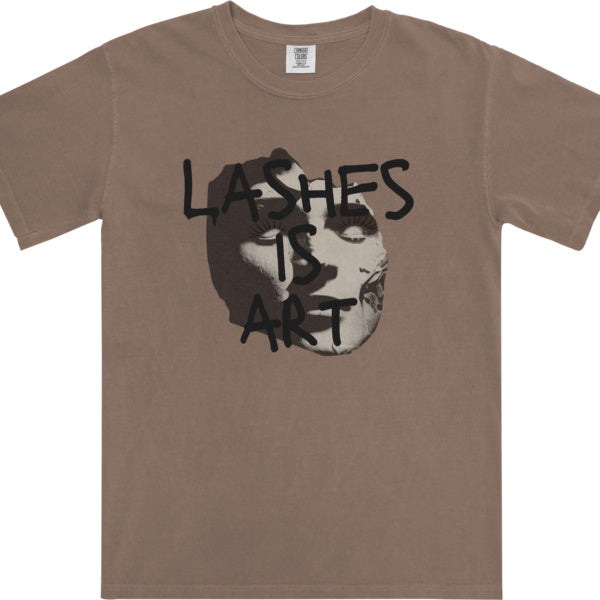 Lashes is Art - The Lashhood Society - Vintage Oversized T-Shirt