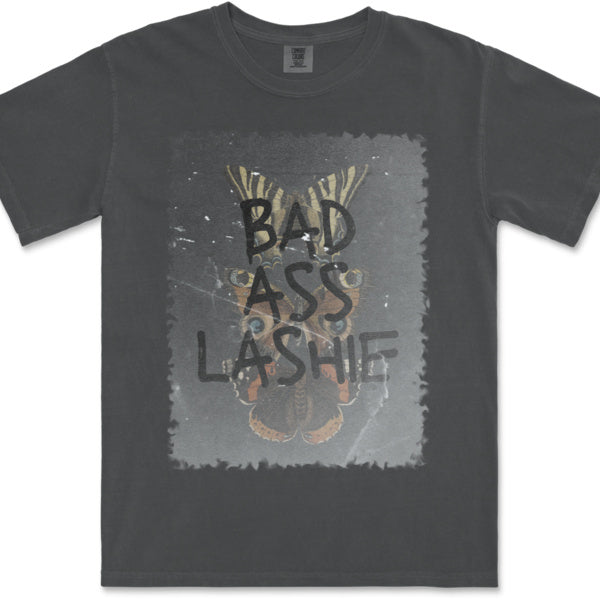 Bad Ass Lashie - The Lashhood Society- Vintage Oversized T-Shirt