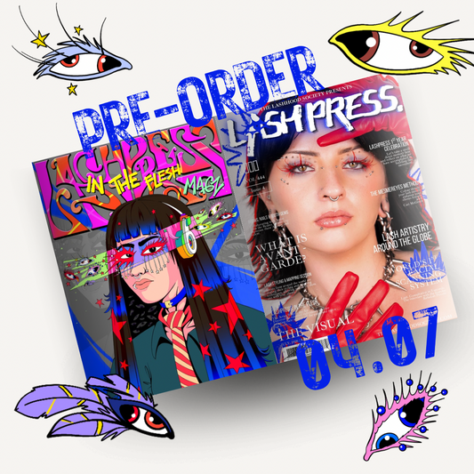 LASHPRESS Magazine – PRE-ORDER VOLUME 444: THE VISUAL EDITION  (Print - PHYSICAL)