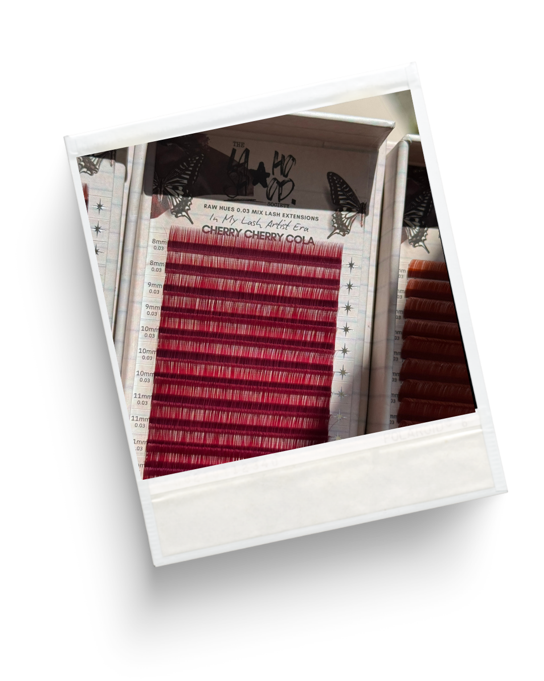 Raw Hues Collection - Velvet Colour 0.03 Mix Length Lash Extensions