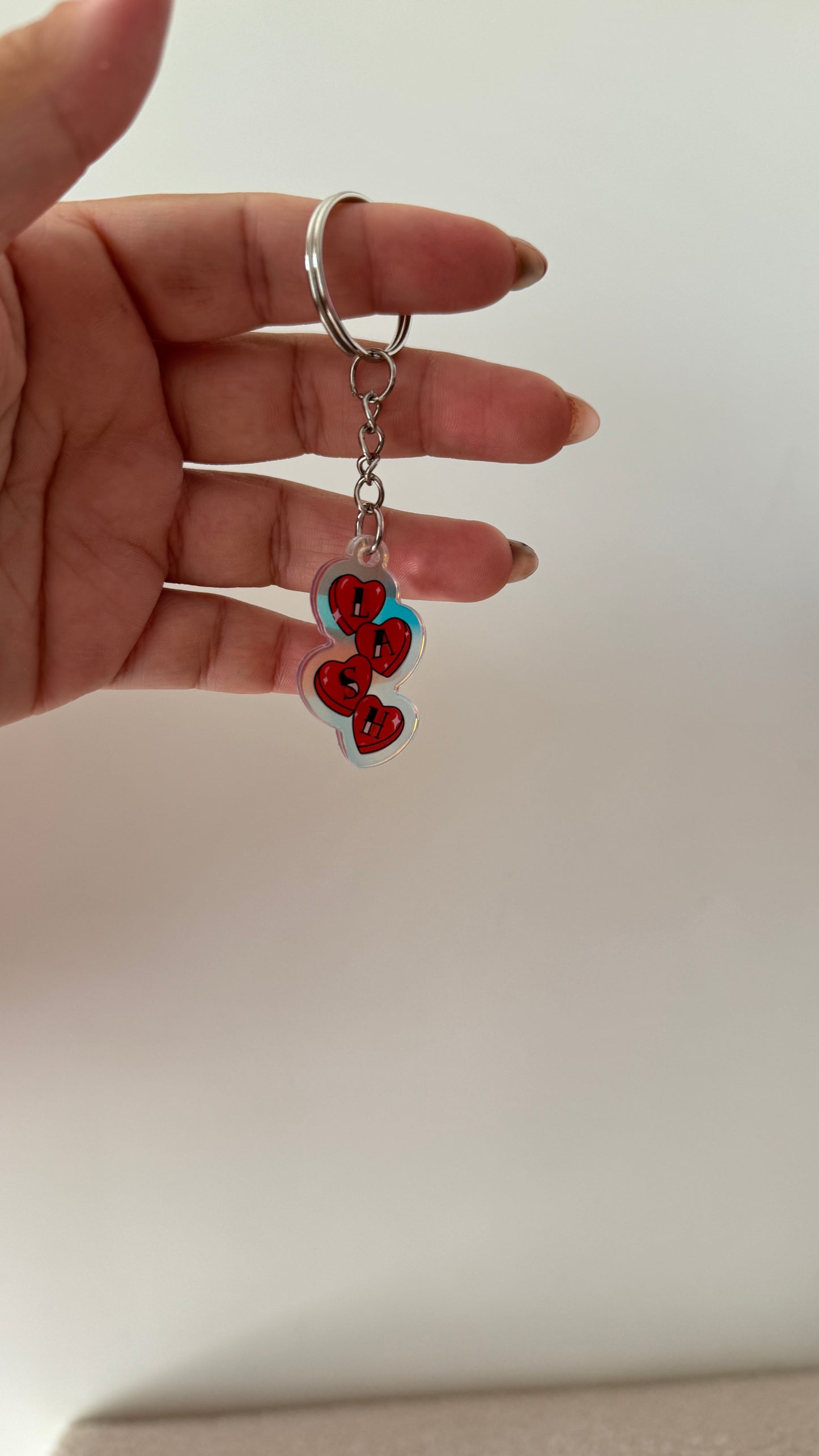 ACRYLIC LASH ARTIST KEYCHAIN
