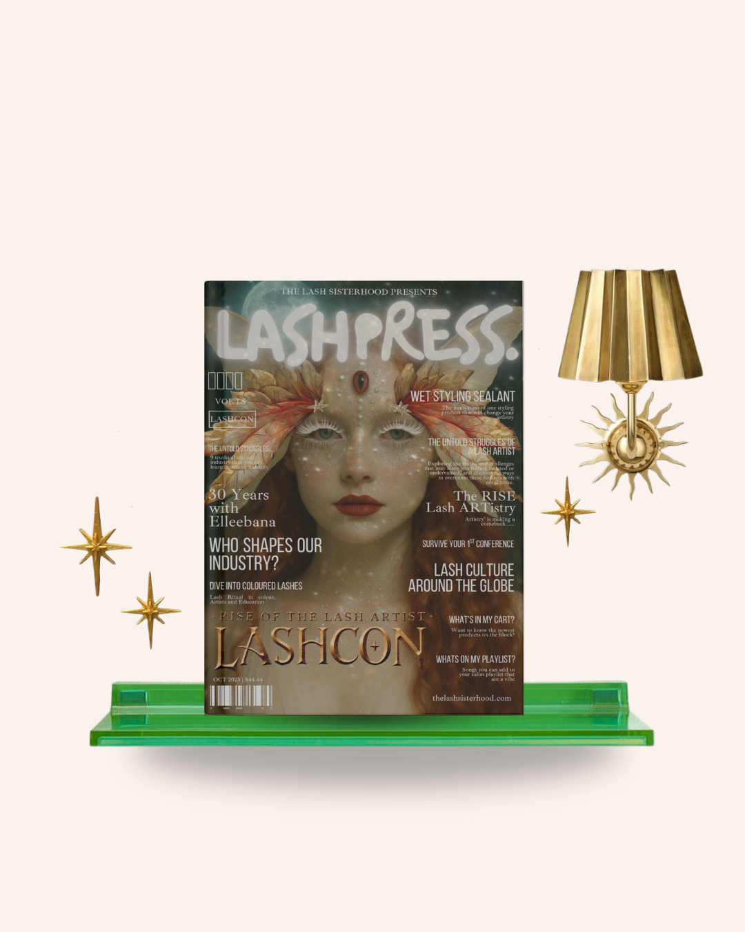 LASHPRESS Magazine – VOLUME 1.5 : RISE- LASHCON EDITION  (Print - PHYSICAL)