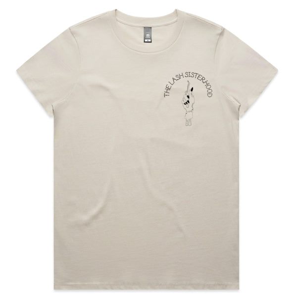 The Lashhood Society
 - Lash Artist Zombae Hand T-Shirt
