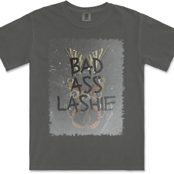 Bad Ass Lashie - The Lashhood Society- Vintage Oversized T-Shirt