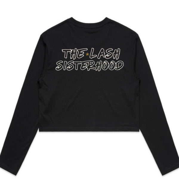 The Lash Sisterhood
 - Lash Artist
 In My Lash Era Crop Long Sleeve T-Shirt