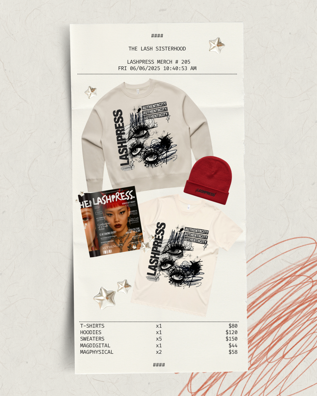LASHPRESS Official Merch - The Shirt