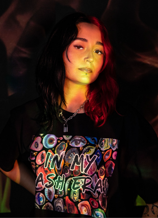 The Lashhood Society
 - Lash Artist In My Lash Era Crop Short Sleeve T-Shirt