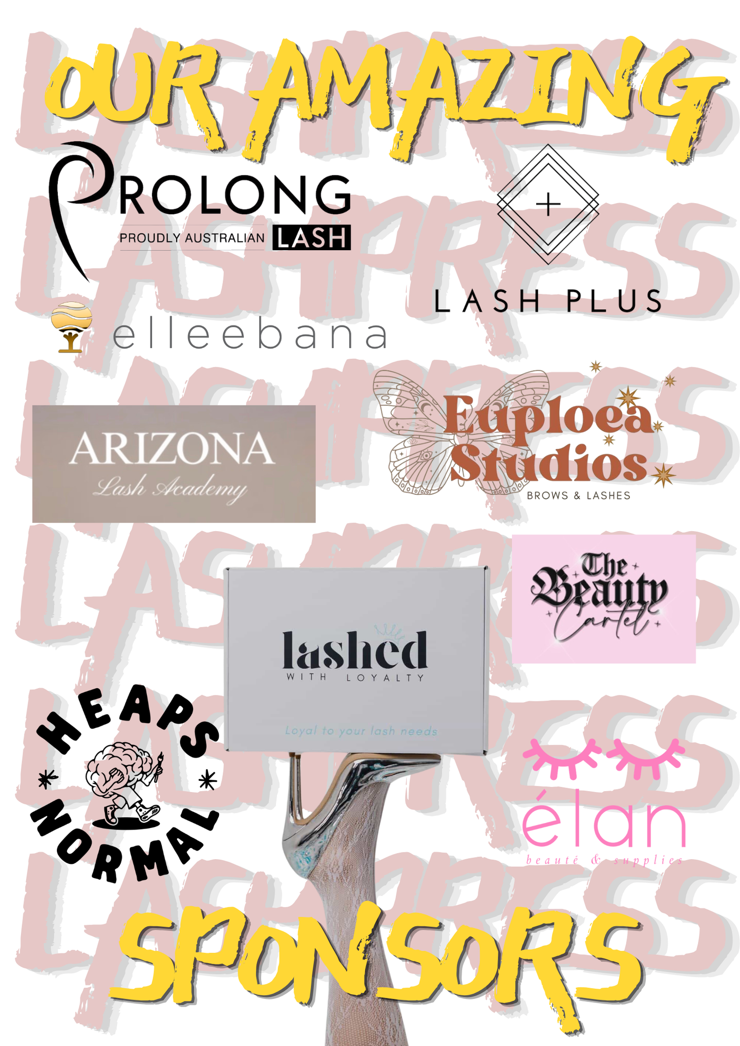 LASHPRESSMAG: IN THE FLESH — LASH-SISTER BUNDLE VIP x2 Admission Event Ticket
