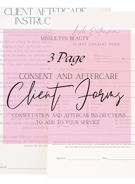 FREE Client Forms - Digital PDF Download