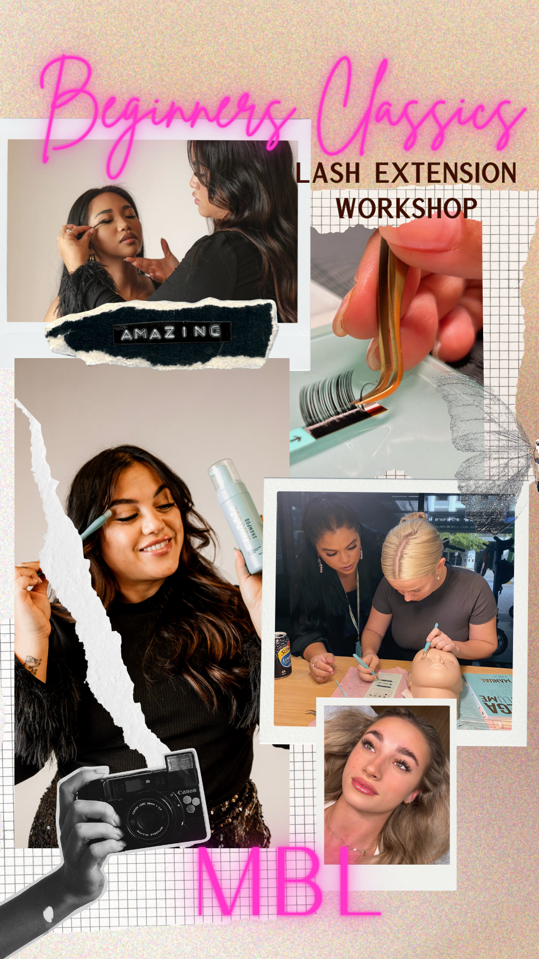 Beginners 2-Day Classic Lash Extension Workshop: Mastering the Basics for Lash Artistry
