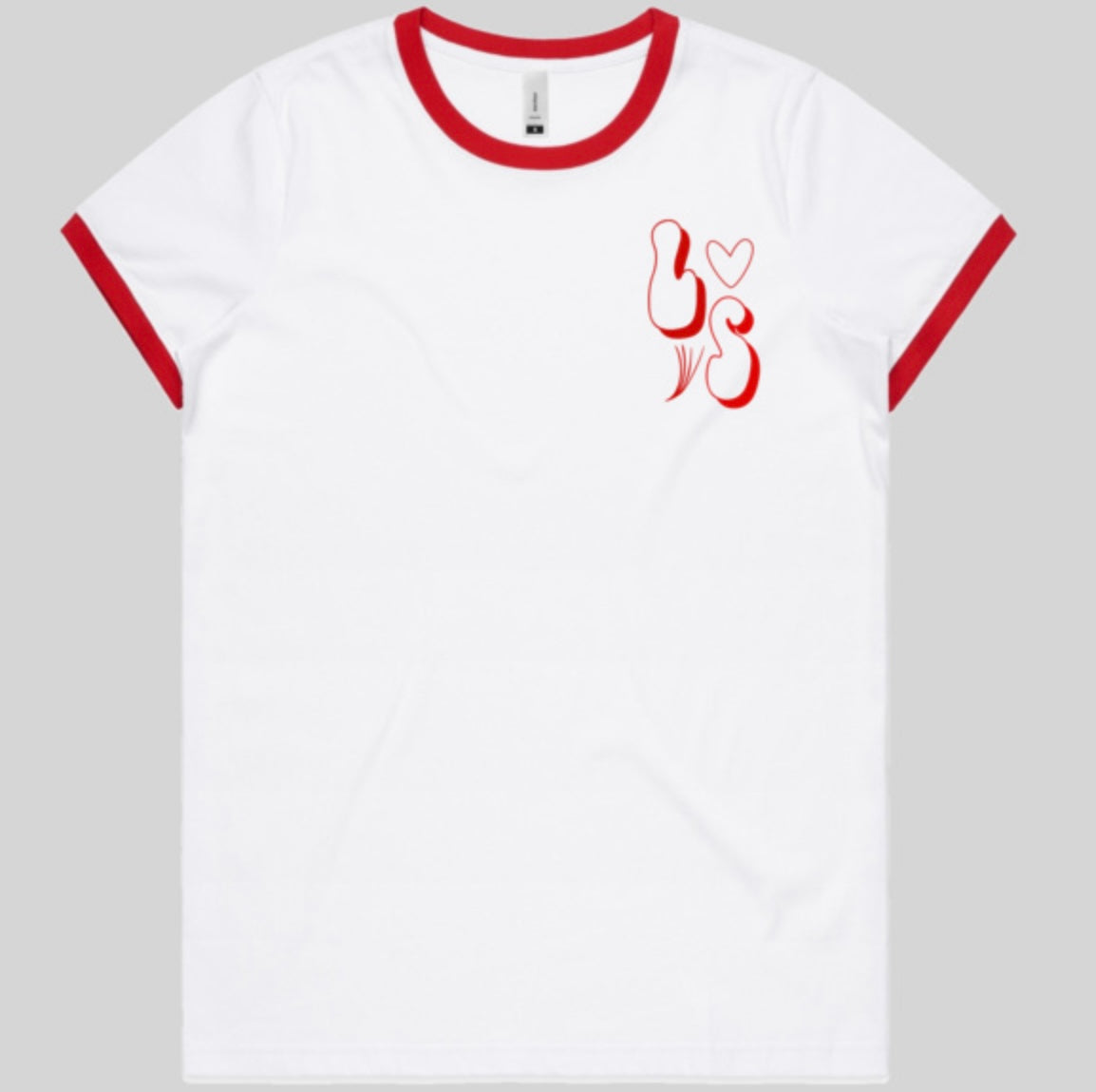 The Lashhood Society - Lash Artist Red Retro T-Shirt